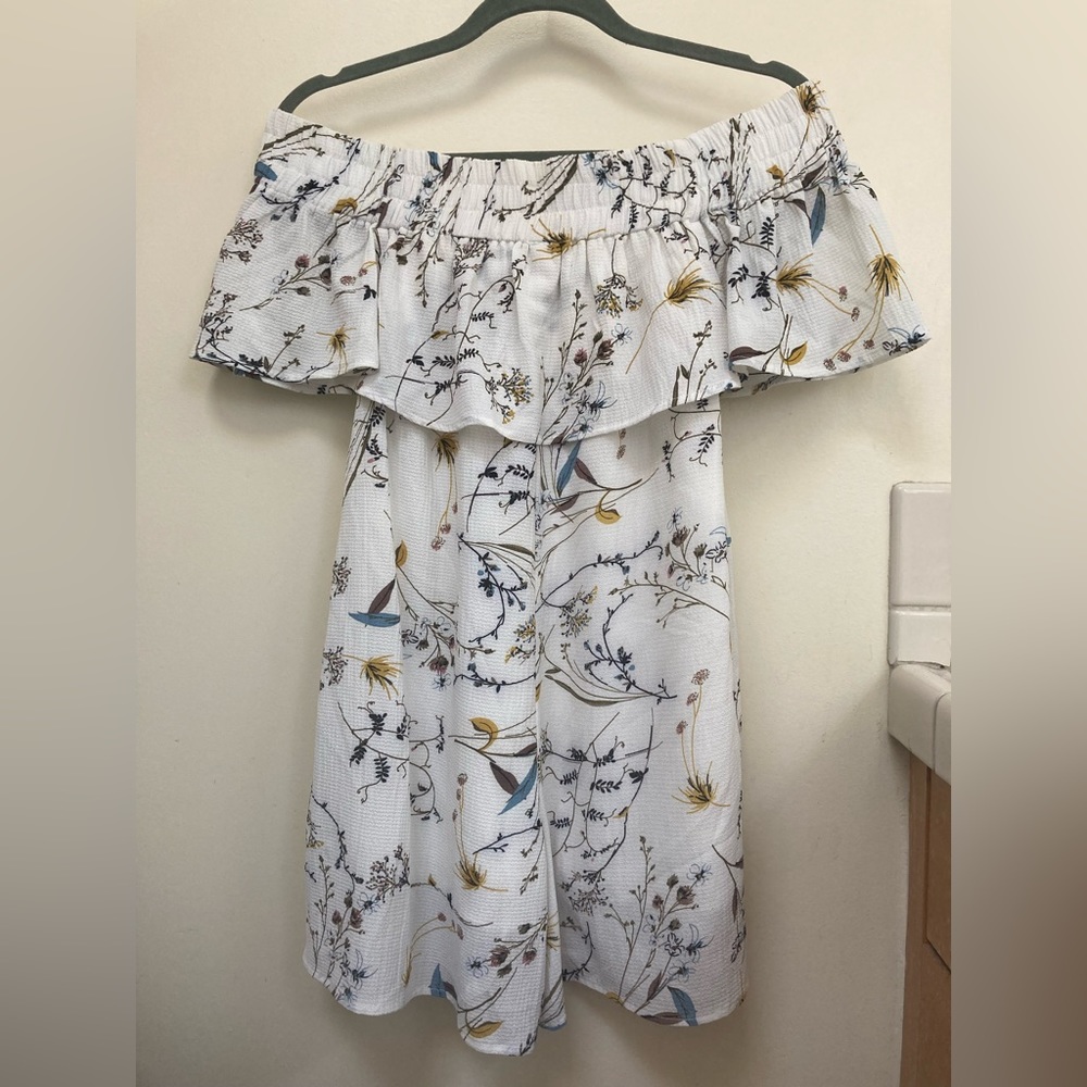 Lucca Couture Off-Shoulder Romper